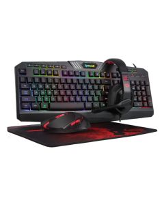 Redragon 4in1 Gaming Combo in Black and Red sold by Technomobi