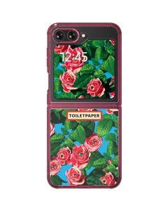 Samsung Galaxy Z Flip 5 SMAPP Flower Toilet Paper Case by Technomobi