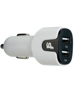 Superfly 3.4A Dual Type C Car Charger White sold by Technomobi
