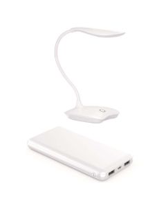 SUPA FLY 10000mAh Powerbank & Rechargeable LED Desk Lamp by Technomobi