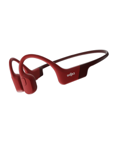 Shokz OpenRun Open-Ear Sport buds in Red by Technomobi