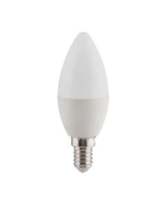 Switched 5W Candle LED Light Bulb E14 sold by Technomobi