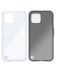 Toni Twin Prism/Merge Case Apple iPhone 13 Pro in Clear and Smokey Black sold by technomobi