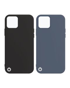 Toni Twin Silicone Case Apple iPhone 13 Pro Max in Black and Blue sold by Technomobi