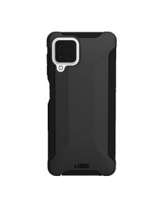 UAG Samsung Galaxy A22 4G Scout Case in Black sold by Technomobi. Viewed from Back.