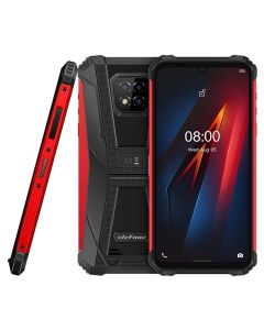 UleFone Armor 8 Dual Sim 64GB Rugged Smartphone in Black and red sold by Technomobi