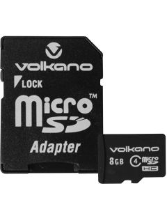 Volkano Micro Series Class 4 Micro SD Card 8GB sold by Technomobi