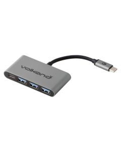 VolkanoX Core Hub Series USB Type C to 3x USB plus Power by Technomobi