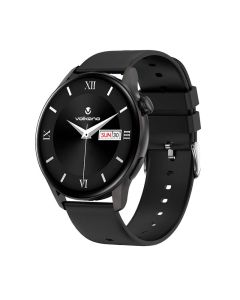 Volkano Fit Forte Series Smart Watch with Leather Strap by Technomobi