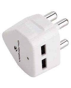 Volkano Current Series USB Wall Charger with 3 Pin Plug by Technomobi