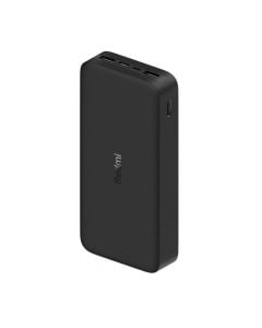 Xiaomi Mi 20 000mAh Redmi 18W Fast Charge Power Bank in Black sold by Technomobi