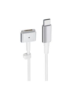 Winx Link Simple Type C To Magsafe Charging Cable in white sold by Technomobi