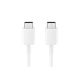 Samsung Type C To Type C 60W 1M Cable in White sold by Technomobi